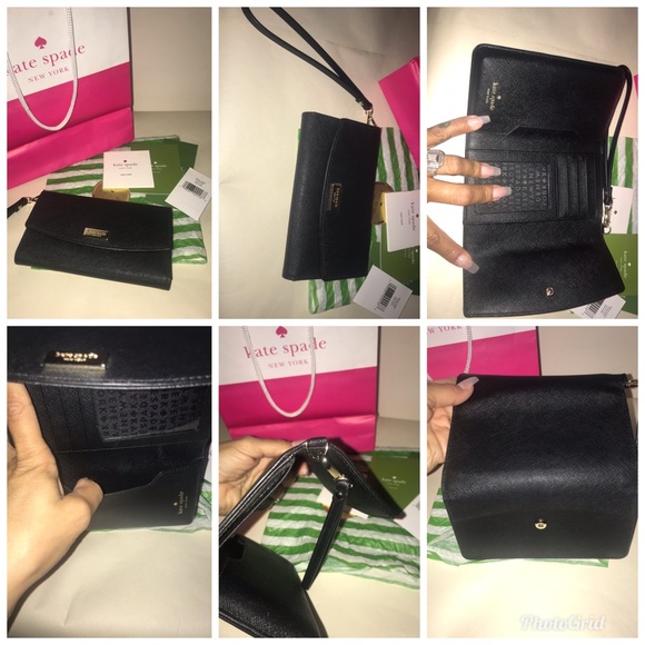💯% Authentic Kate Spade Laurel Way Phone Wristlet - Picture 8 of 8